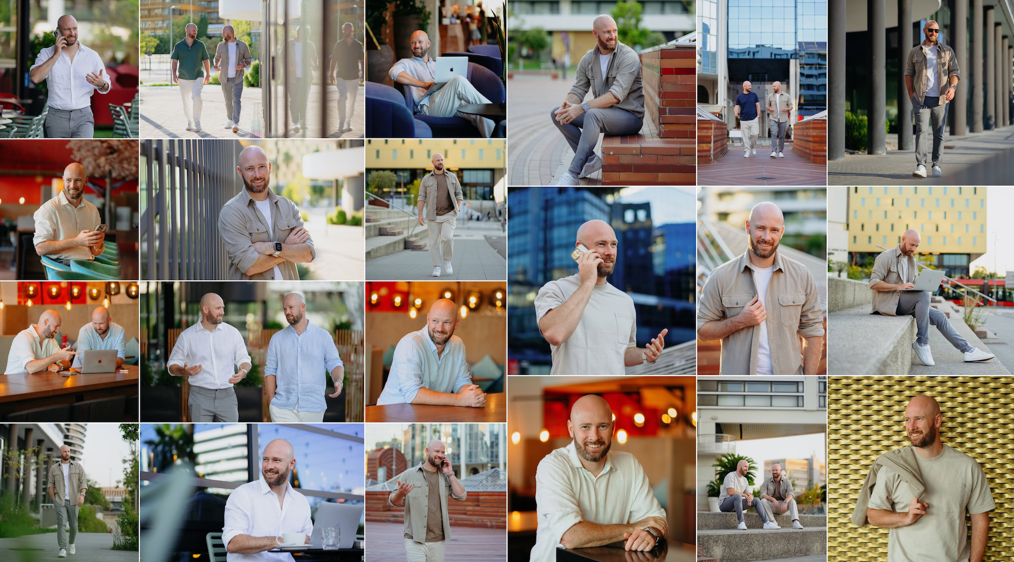 Shooting personal branding à Nice — portrait entrepreneur